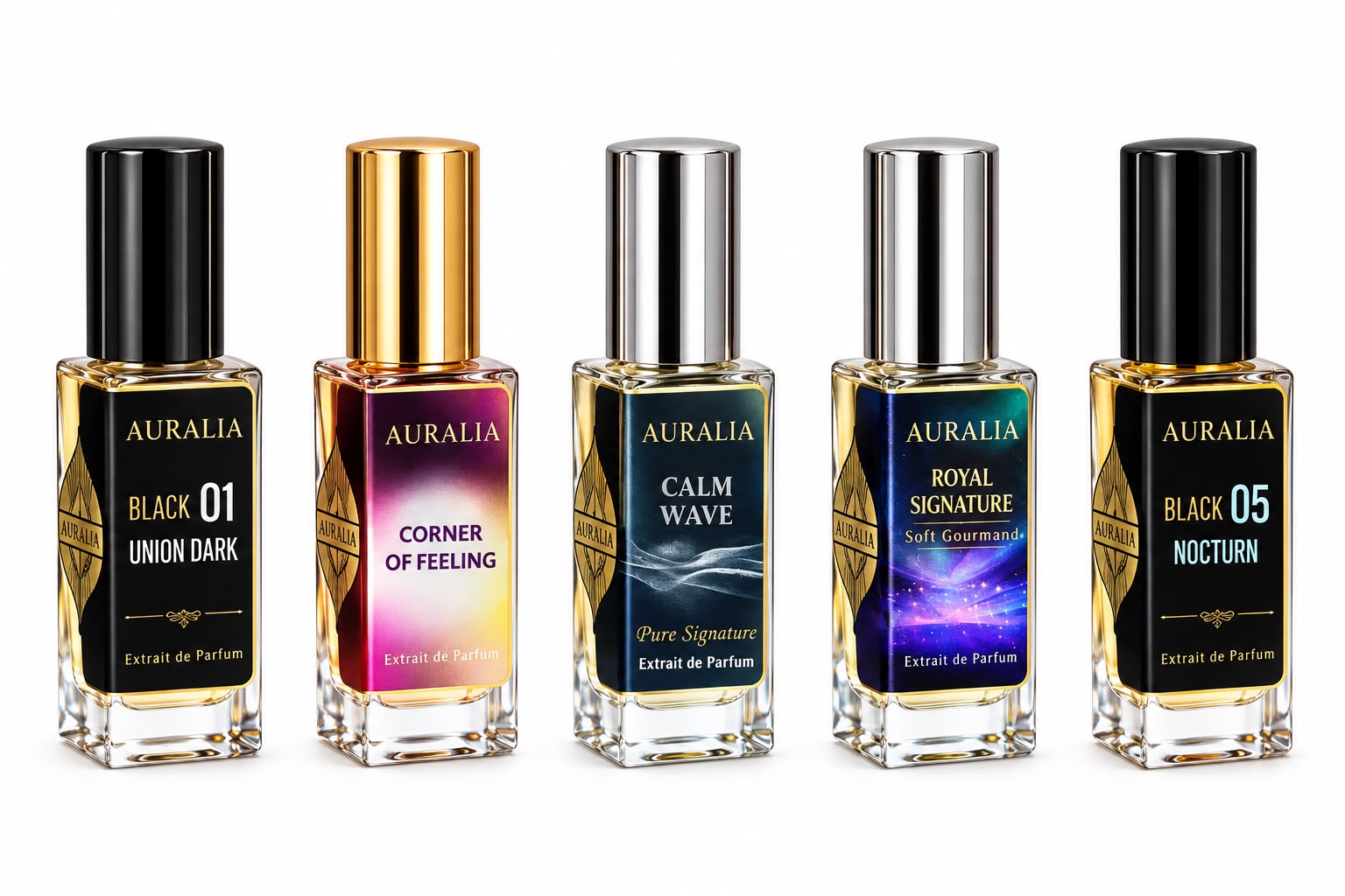Auralia Black & Signature Mix Box