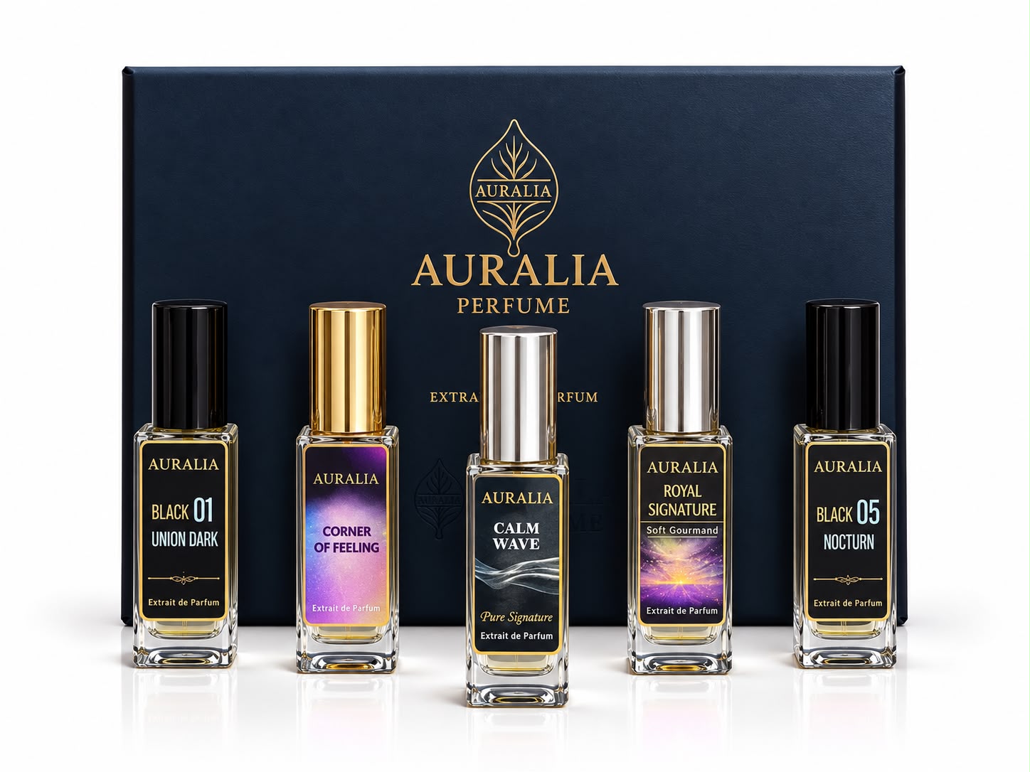 Auralia Black & Signature Mix Box